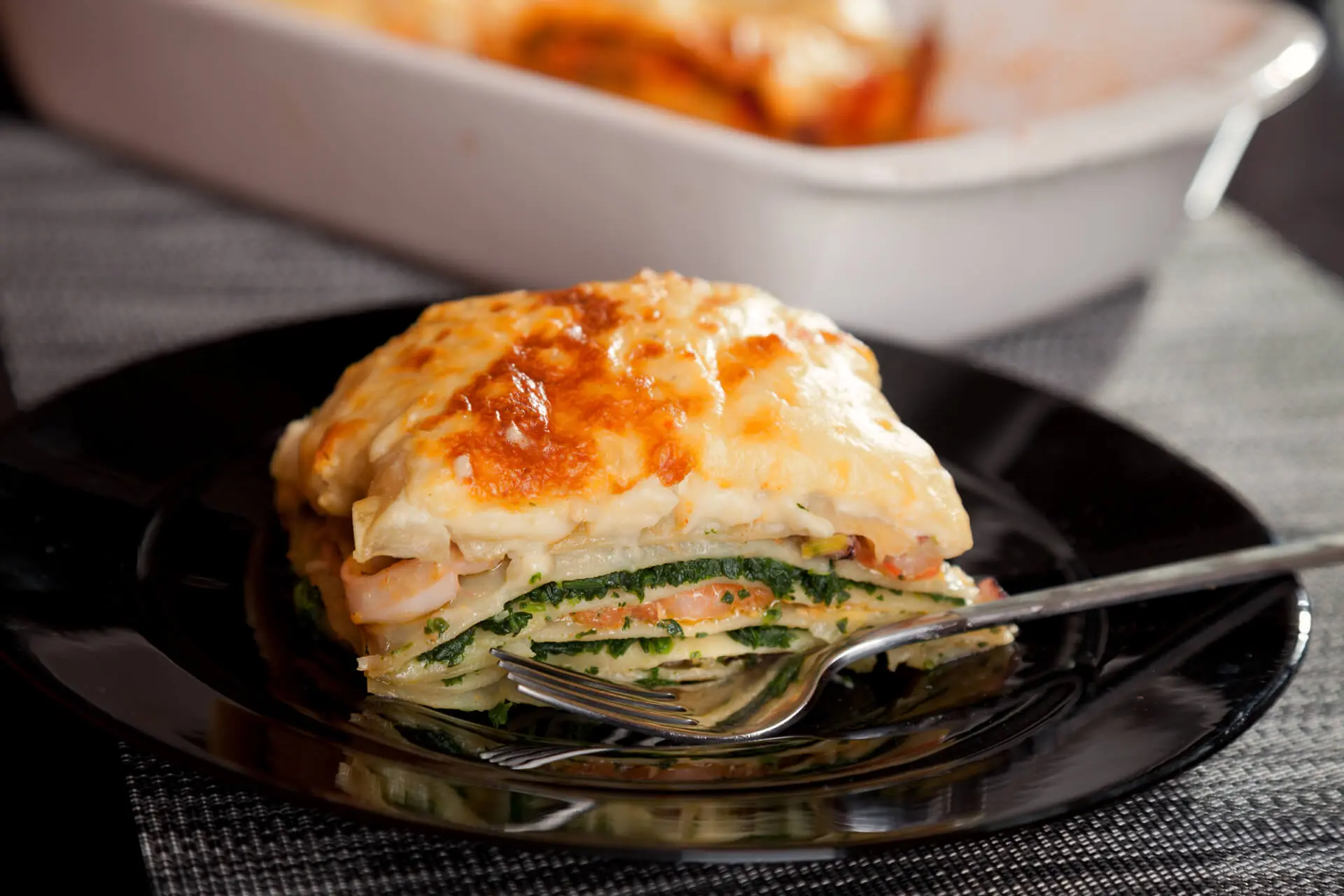 Lasagnes ricotta-épinards